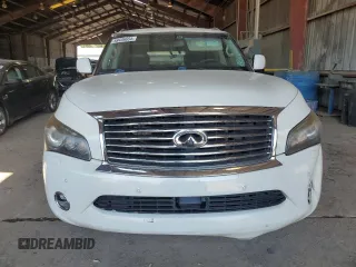 2014 Infiniti QX80 with VIN JN8AZ2NF1E9554013, listed as a Copart auction lot 58436654 with 0 mi miles and Clean Title. Bid and sale history available at carsss.com. Image 5.