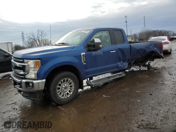 2022 Ford F-250 XL with VIN 1FT7X2BNXNED87164, listed as a Copart auction lot 47879475 with 59,597 mi miles and Salvage title. Bid and sale history available at DreamBid. Image 1.