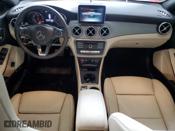 2018 Mercedes-Benz CLA with VIN WDDSJ4EB5JN588110, listed as a Copart auction lot 55221985 with 37,070 mi miles and Non Repairable. Bid and sale history available at carsss.com. Image 8.