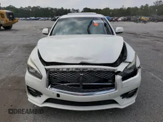 2015 Infiniti Q70 z VIN JN1BY1AP2FM541199, wystawiony jako Copart lot #57453875 z przebiegiem 163 666 mil mil oraz Szkoda całkowita • Salvage title. Historia ofert i sprzedaży dostępna na DreamBid. Obrazek 5.