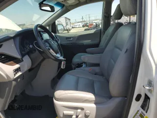 2015 Toyota Sienna XLE with VIN 5TDYK3DC1FS690219, listed as a Copart auction lot 60926525 with 97,879 mi miles and Salvage title. Bid and sale history available at DreamBid. Image 7.