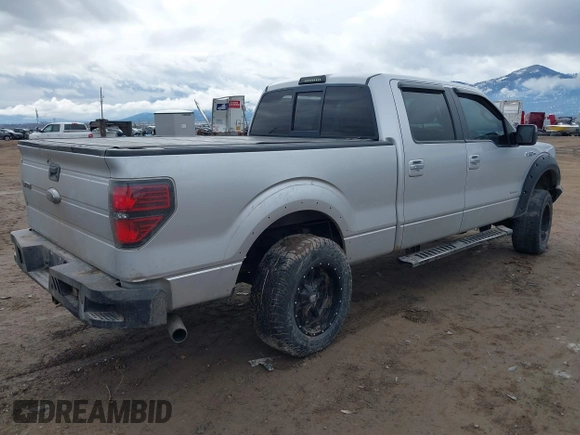 2011 Ford F-150 XLT with VIN 1FTFW1ET9BKE12068, listed as a IAAI auction lot 41775092 with Not Provided miles and . Bid and sale history available at carsss.com. Image 4.