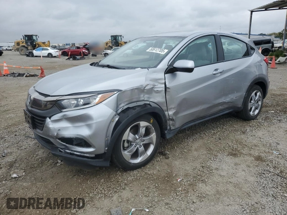 2021 Honda HR-V LX with VIN 3CZRU5H34MM721569, listed as a Copart auction lot 50612705 with 22,146 mi miles and Salvage Title. Bid and sale history available at carsss.com. Image 1.