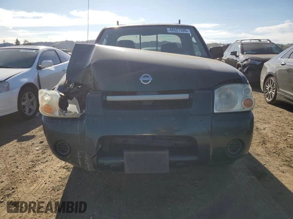 2002 Nissan Frontier XE with VIN 1N6DD26S92C381436, listed as a Copart auction lot 46527595 with 224,696 mi miles and Salvage title. Bid and sale history available at DreamBid. Image 5.