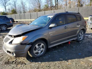 2008 Pontiac Vibe with VIN 5Y2SL65858Z412472, listed as a Copart auction lot 84528204 with 0 mi miles and Salvage Title. Bid and sale history available at carsss.com. Image 1.