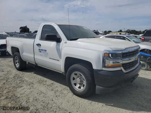 2018 Chevrolet Silverado 1500 LS with VIN 1GCNCNEH3JZ325327, listed as a Copart auction lot 70743754 with 0 mi miles and Clean Title. Bid and sale history available at carsss.com. Image 4.