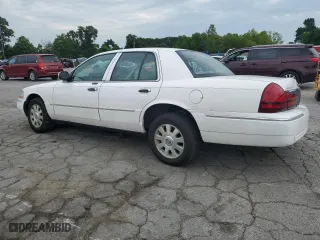 2004 Mercury Grand Marquis LS Premium with VIN 2MEFM75W34X667347, listed as a Copart auction lot 61209224 with 129,345 mi miles and Salvage Title. Bid and sale history available at carsss.com. Image 2.
