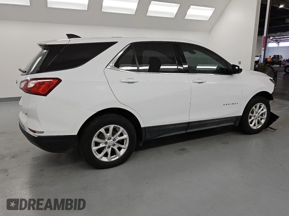 2018 Chevrolet Equinox LT z VIN 3GNAXJEV2JL400650, wystawiony jako Copart lot #55626365 z przebiegiem 117 424 mil mil oraz Czysty tytuł • Clean title. Historia ofert i sprzedaży dostępna na DreamBid. Obrazek 3.