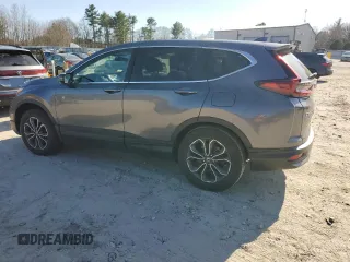 2021 Honda CR-V EX with VIN 2HKRW2H56MH627862, listed as a Copart auction lot 53797325 with 0 mi miles and Salvage Title. Bid and sale history available at carsss.com. Image 2.
