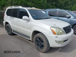 2007 Lexus GX with VIN JTJBT20X570148905, listed as a IAAI auction lot 42025227 with 293,379 mi miles. Bid and sale history available at carsss.com. Image 1.