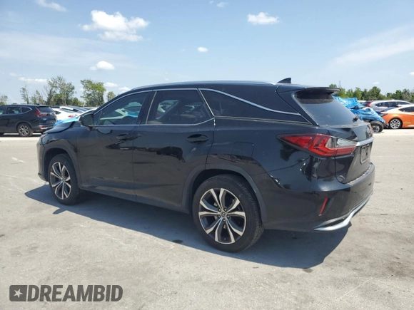 2018 Lexus RX 350L Premium with VIN JTJGZKCA4J2003555, listed as a Copart auction lot 55888515 with 61,391 mi miles and Salvage title. Bid and sale history available at DreamBid. Image 2.