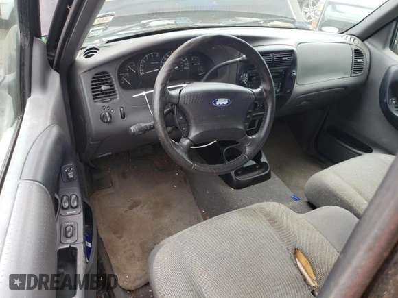 2002 Ford Ranger XL Fleet with VIN 1FTZR45E52TA14860, listed as a Copart auction lot 57704695 with 107,240 mi miles and Non repairable. Bid and sale history available at DreamBid. Image 8.