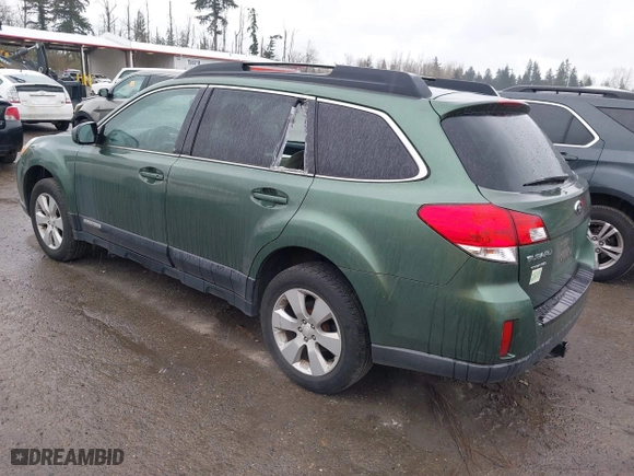 2012 Subaru Outback 2.5i Prem with VIN 4S4BRBCC2C3257806, listed as a IAAI auction lot 41940089 with 131,935 mi miles. Bid and sale history available at carsss.com. Image 3.