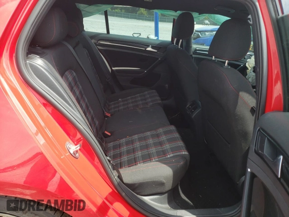 2017 Volkswagen Golf GTI S with VIN 3VW4T7AU8HM063906, listed as a Copart auction lot 65266883 with 64,329 mi miles. Bid and sale history available at carsss.com. Image 10.