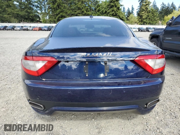 2012 Maserati GranTurismo S с VIN ZAM45KLAXC0063982, выставлен на аукционе Copart как лот 58490074 с пробегом 25 194 миль миль и Списание • Salvage title. История ставок и продаж доступна на DreamBid. Изображение 6.