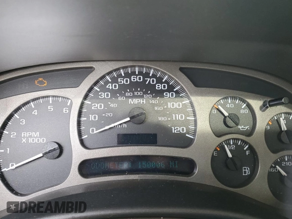 2005 GMC Sierra Denali z VIN 2GTEK63N051284302, wystawiony jako Copart lot #88031695 z przebiegiem 150 006 mil mil oraz Szkody całkowita. Historia ofert i sprzedaży dostępna na DreamBid. Obrazek 9.