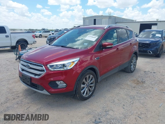 2018 Ford Escape Titanium with VIN 1FMCU0J96JUD58854, listed as a IAAI auction lot 42590609 with 77,825 mi miles and . Bid and sale history available at DreamBid. Image 17.