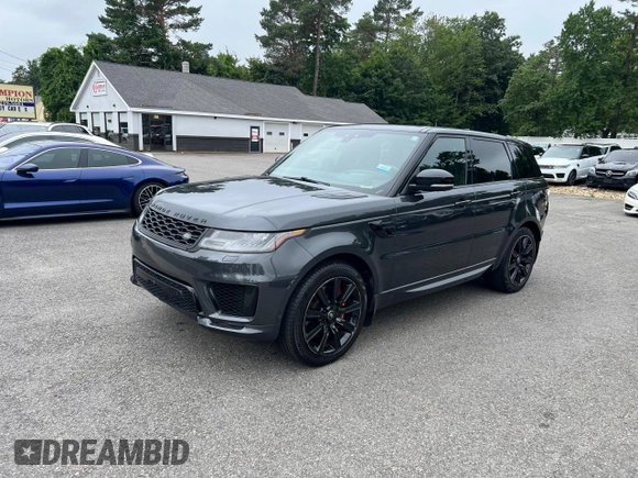 2018 Land Rover Range Rover Sport with VIN SALWR2RE1JA183018, listed as a Copart auction lot 64526185 with 84,506 mi miles and Clean title. Bid and sale history available at DreamBid. Image 2.