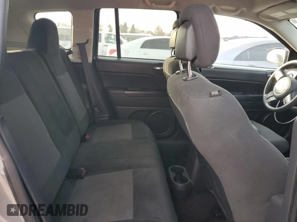 2017 Jeep Compass 75th Anniversary Edition with VIN 1C4NJDBB8HD142898, listed as a Copart auction lot 83481844 with 106,809 mi miles and Salvage Title. Bid and sale history available at carsss.com. Image 11.