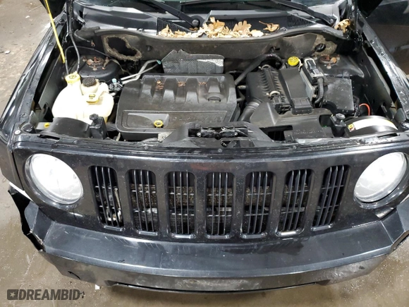 2010 Jeep Patriot Sport with VIN 1J4NT2GB7AD503156, listed as a Copart auction lot 87705575 with 160,397 mi miles and Salvage Title. Bid and sale history available at carsss.com. Image 12.