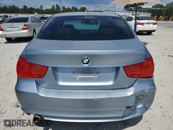 2011 BMW 3 Series 328i with VIN WBAPH7G51BNN07946, listed as a Copart auction lot 64558545 with Not provided miles and Salvage title. Bid and sale history available at DreamBid. Image 6.