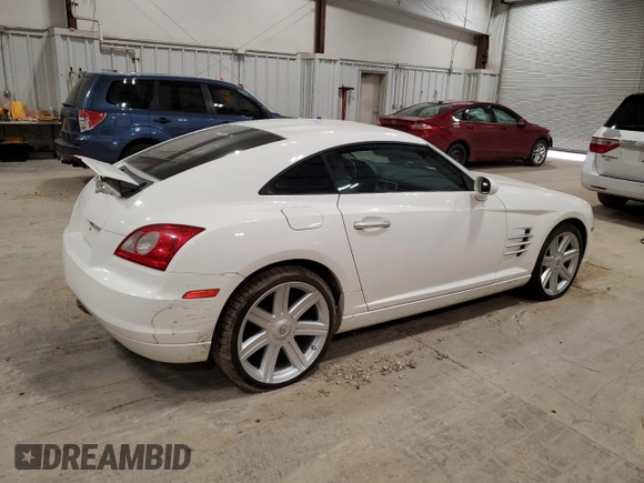 2004 Chrysler Crossfire с VIN 1C3AN69L64X009535, выставлен на аукционе Copart как лот 51344405 с пробегом Не указан миль и На запчасти • Non repairable. История ставок и продаж доступна на DreamBid. Изображение 3.