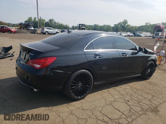 2014 Mercedes-Benz CLA 250 z VIN WDDSJ4GB4EN135521, wystawiony jako Copart lot #59529145 z przebiegiem 221 517 mil mil oraz Szkoda całkowita • Salvage title. Historia ofert i sprzedaży dostępna na DreamBid. Obrazek 3.