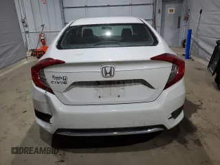 2019 Honda Civic LX with VIN 2HGFC2F61KH560862, listed as a Copart auction lot 50396895 with 55,653 mi miles and Salvage Title. Bid and sale history available at DreamBid. Image 6.
