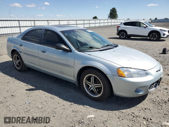 2002 Chrysler Sebring LXi with VIN 1C3EL56R72N108190, listed as a Copart auction lot 64936755 with 342,267 mi miles and Clean title. Bid and sale history available at DreamBid. Image 4.