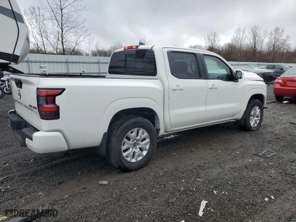 2023 Nissan Frontier PRO-4X with VIN 1N6ED1EK6PN657177, listed as a Copart auction lot 52156285 with 27,115 mi miles and Salvage Title. Bid and sale history available at carsss.com. Image 3.