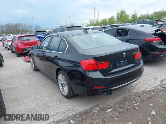 2012 BMW 3 Series 328i with VIN WBA3A5C59CF342687, listed as a IAAI auction lot 42116175 with 139,559 mi miles. Bid and sale history available at carsss.com. Image 3.