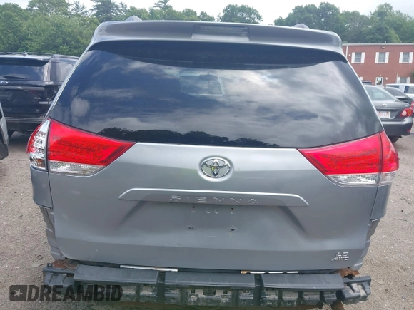 2013 Toyota Sienna LE with VIN 5TDJK3DC9DS054310, listed as a IAAI auction lot 42668103 with 209,712 mi miles and . Bid and sale history available at DreamBid. Image 16.