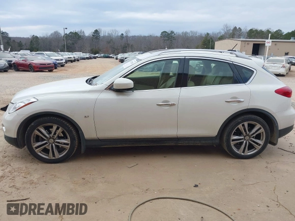 2015 Infiniti QX50 Journey with VIN JN1BJ0HP1FM730740, listed as a IAAI auction lot 41472903 with 129,300 mi miles. Bid and sale history available at carsss.com. Image 14.
