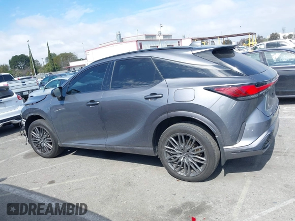 2023 Lexus RX with VIN 2T2BCMEA0PC002691, listed as a IAAI auction lot 41692005 with 25,917 mi miles. Bid and sale history available at carsss.com. Image 15.