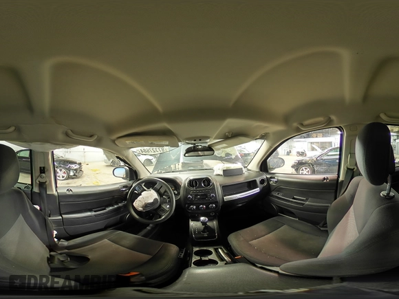 2015 Jeep Compass Sport with VIN 1C4NJDBB6FD177260, listed as a Copart auction lot 87327684 with Not Provided miles and Salvage Title. Bid and sale history available at carsss.com. Image 12.