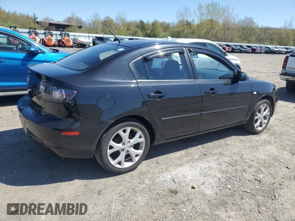 2008 Mazda 3 i Touring with VIN JM1BK32G081118182, listed as a Copart auction lot 54115285 with 188,489 mi miles and Clean Title. Bid and sale history available at carsss.com. Image 3.
