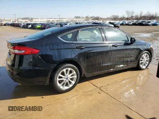 2020 Ford Fusion SE with VIN 3FA6P0HD4LR227506, listed as a Copart auction lot 49100185 with 40,260 mi miles and Salvage Title. Bid and sale history available at carsss.com. Image 3.