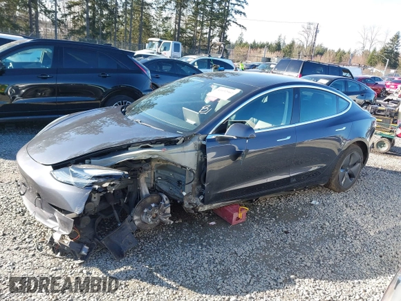 2020 Tesla Model 3 Long Range with VIN 5YJ3E1EB6LF647510, listed as a IAAI auction lot 41692902 with 69,736 mi miles. Bid and sale history available at carsss.com. Image 15.
