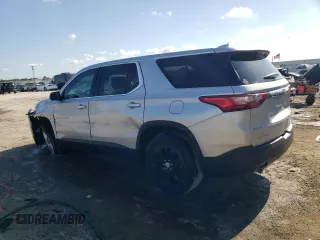 2019 Chevrolet Traverse LS z VIN 1GNERFKW6KJ269043, wystawiony jako Copart lot #53783705 z przebiegiem 98 910 mil mil oraz Nie do naprawy • Non repairable. Historia ofert i sprzedaży dostępna na DreamBid. Obrazek 2.