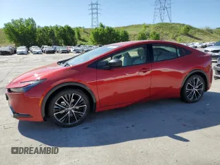 2024 Toyota Prius LE with VIN JTDADABU8R3010236, listed as a Copart auction lot 61234525 with 10,065 mi miles and Salvage title. Bid and sale history available at DreamBid. Image 1.