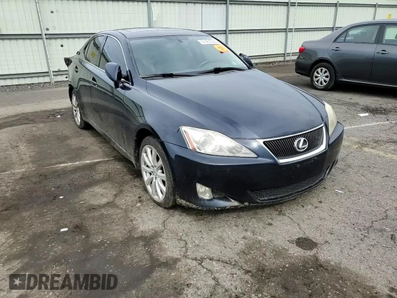 2006 Lexus IS 250 with VIN JTHCK262X62005682, listed as a Copart auction lot 61405595 with Not provided miles and Salvage title. Bid and sale history available at DreamBid. Image 13.