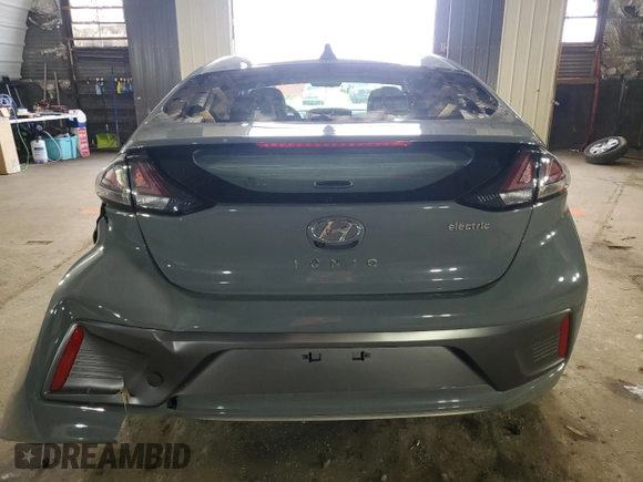 2020 Hyundai Ioniq Limited with VIN KMHC85LJ2LU076979, listed as a Copart auction lot 60802674 with 17,855 mi miles and Salvage title. Bid and sale history available at DreamBid. Image 6.