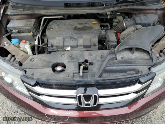 2016 Honda Odyssey EX-L with VIN 5FNRL5H60GB068976, listed as a Copart auction lot 50148215 with 172,333 mi miles and Salvage Title. Bid and sale history available at carsss.com. Image 12.