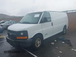 2003 Chevrolet Express Cargo with VIN 1GCGG25U231104716, listed as a IAAI auction lot 41729118 with Not Provided miles and . Bid and sale history available at DreamBid. Image 2.