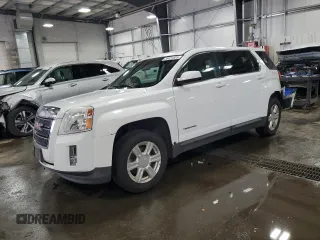 2015 GMC Terrain SLE with VIN 2GKALMEK0F6253188, listed as a Copart auction lot 55421835 with 161,406 mi miles and Salvage title. Bid and sale history available at DreamBid. Image 1.