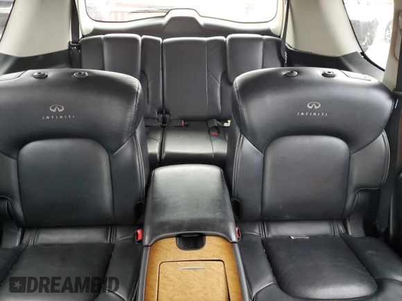 2014 Infiniti QX80 with VIN JN8AZ2NF3E9551761, listed as a Copart auction lot 83954674 with 165,388 mi miles and Salvage Title. Bid and sale history available at DreamBid. Image 10.
