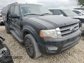 2016 Ford Expedition Max XLT with VIN 1FMJK1JT0GEF50515, listed as a Copart auction lot 54939125 with 106,937 mi miles and Salvage title. Bid and sale history available at DreamBid. Image 4.
