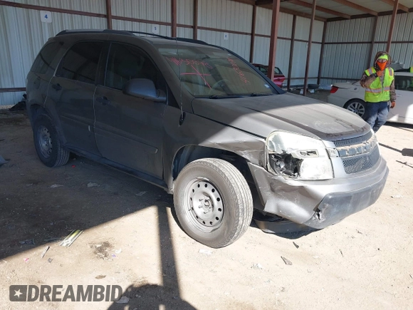 2005 Chevrolet Equinox LS with VIN 2CNDL13F456055348, listed as a IAAI auction lot 41630078 with 199,456 mi miles. Bid and sale history available at carsss.com. Image 1.