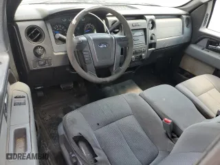 2014 Ford F-150 XL with VIN 1FTNF1CF7EKD18686, listed as a Copart auction lot 48389175 with 133,018 mi miles and Salvage Title. Bid and sale history available at carsss.com. Image 8.
