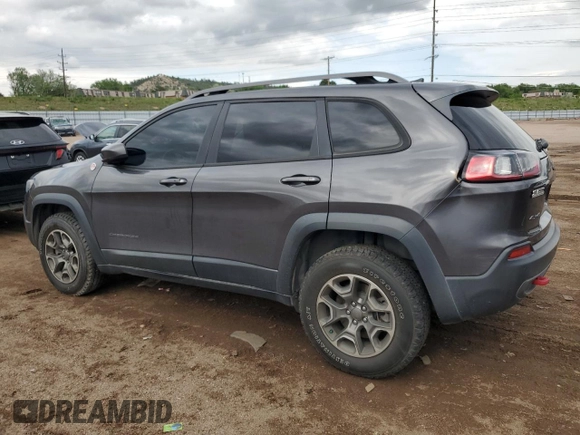 2020 Jeep Cherokee Trailhawk with VIN 1C4PJMBXXLD500953, listed as a Copart auction lot 58761405 with 68,457 mi miles and Salvage title. Bid and sale history available at DreamBid. Image 2.